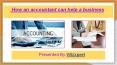 how accountant help as a business PowerPoint PPT Presentation