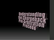 Understanding the Chargeback Pre-Arbitration Process
