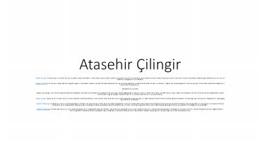 Ataşehir Çilingir