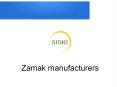 Zamak manufacturers (3) PowerPoint PPT Presentation