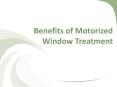 Benefits of Motorized Window Treatment PowerPoint PPT Presentation