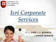 ICRI Corporate Services - Clinical Research Organization PowerPoint PPT Presentation