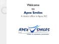Apex Smiles - A dental office in Apex and Cary NC PowerPoint PPT Presentation