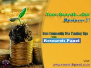 Commodity tips provider | Research panel | Mcx tips