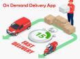 On Demand Delivery App PowerPoint PPT Presentation