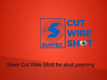 Steel Cut Wire Shot for shot peening (6)