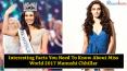 Manushi Chhillar: Interesting Facts About The Miss World 2017 PowerPoint PPT Presentation