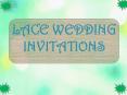 Lace Wedding Invitations PowerPoint PPT Presentation