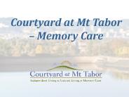 Courtyard at Mt Tabor - Memory Care