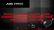 Specialty Chemicals Market
