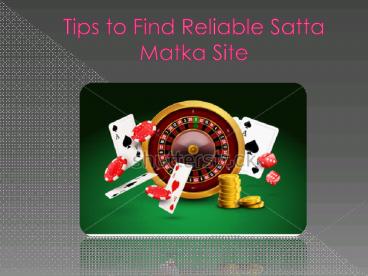 Satta Matka | Satta | Matka | Kalyan Matka