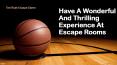 Have A Wonderful And Thrilling Experience At Escape Rooms PowerPoint PPT Presentation