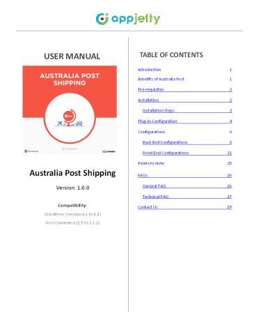WooCommerce Australia Post Shipping