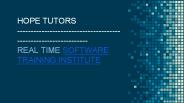 Hope Tutors - Introduction