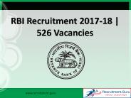 RBI Recruitment 2017 Notification