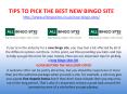 TIPS TO PICK THE BEST NEW BINGO SITE PowerPoint PPT Presentation