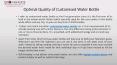 Optimal Quality of Customised Water Bottle PowerPoint PPT Presentation
