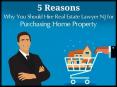 5 Reasons Why You Should Hire Real Estate Attorney NJ for Purchasing Home Property | SobelLaw PowerPoint PPT Presentation