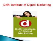 Digital Marketing Training Course in Delhi