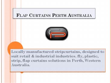 Fly, Plastic, Strip, Flap Curtains Perth, Western Australia (1)