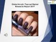 Global Acrylic Topcoat Market Research Report 2017 PowerPoint PPT Presentation