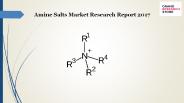 Amine salts market research report 2017