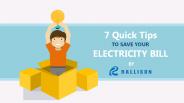 Quick tips to save electricity