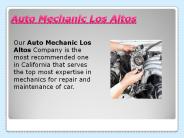 Car Maintenance Service Mountain View