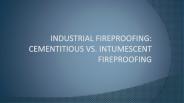 Industrial fireproofing