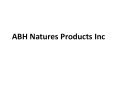 ABH Natures Products Inc PowerPoint PPT Presentation