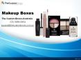 Makeup Boxes PowerPoint PPT Presentation