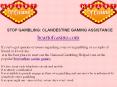 STOP GAMBLING: CLANDESTINE GAMING ASSISTANCE PowerPoint PPT Presentation
