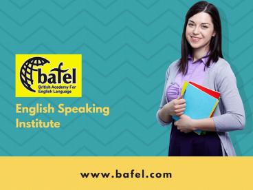 English Speaking Institute in Patel Nagar
