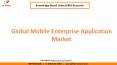 Global Mobile Enterprise Application Market Growth PowerPoint PPT Presentation