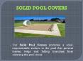 In Ground Pool Covers PowerPoint PPT Presentation
