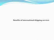 shipping from usa