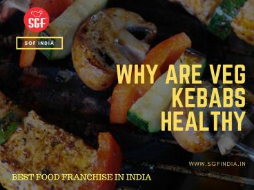 Best Food Franchise in India