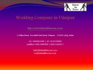 Wedding Company in Udaipur
