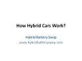 How Hybrid Cars Work? PowerPoint PPT Presentation