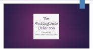 Eco Friendly Wedding Cards