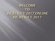 jsc result 2017