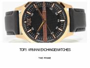 Top 3 Armani Exchange watches.