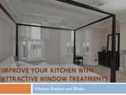 Improve Your Kitchen With Attractive Window Treatments