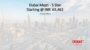 Dubai Masti - 5 Star With SOTC Holidays