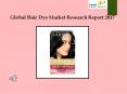 Global Hair Dye Market Research Report 2017 PowerPoint PPT Presentation