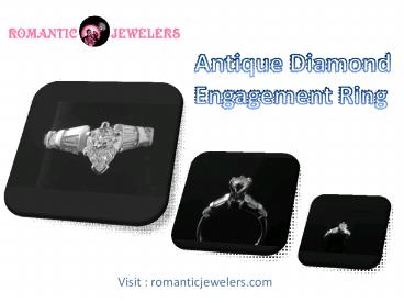 Antique Diamond Engagement Ring