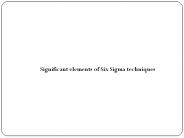 lean six sigma training