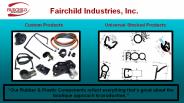 Epdm Sponge Rubber Seals | Fairchild Industries Inc.
