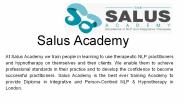 Get Best one Hypnotherapy Training in London -The Salus Academy
