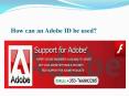 How can an Adobe ID be used? PowerPoint PPT Presentation